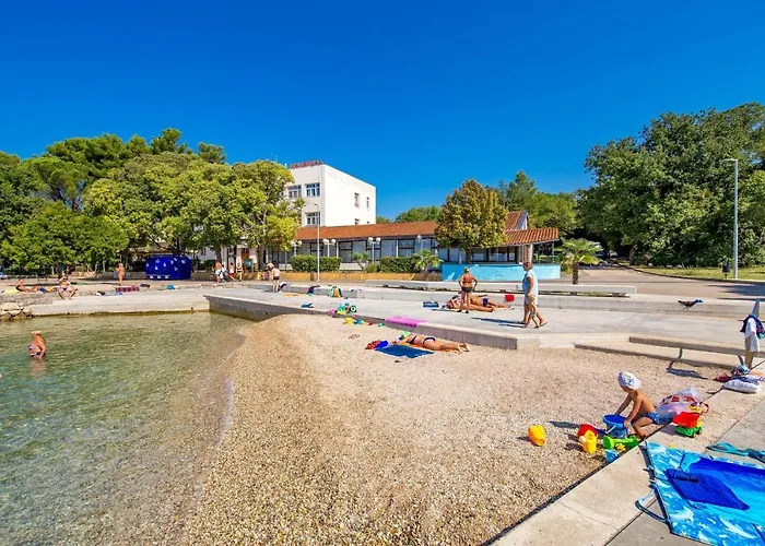 Family Friendly With A Swimming Pool , Krk - 20500 Apartment